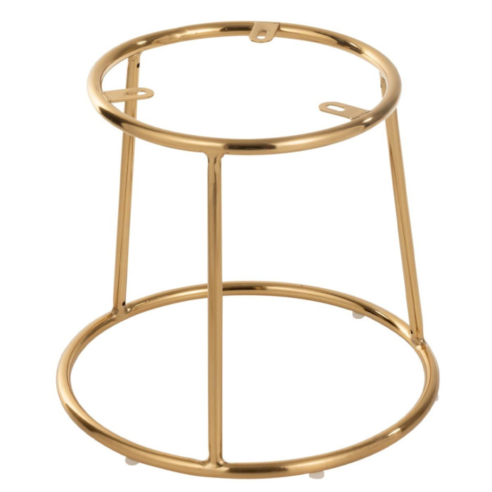 Paris Prix Support Pour Tabouret Métal "Hemera" 39cm Or