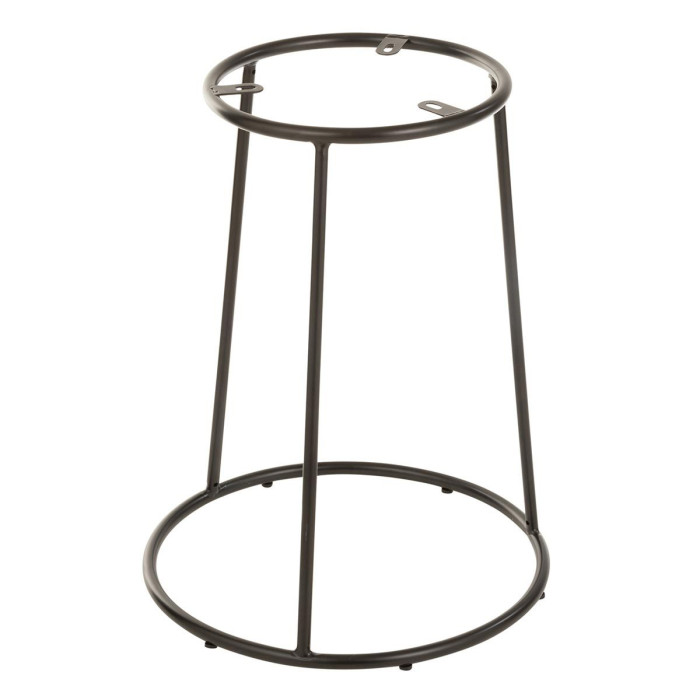 Paris Prix Support Pour Tabouret Métal "Hemera" 55cm Noir
