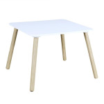 Paris Prix Table & 2 Chaises Enfant "Licorne Lily" 55cm Blanc