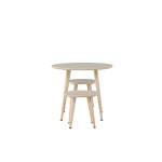 Paris Prix Table & 2 Tabourets Enfant "Kids" 60cm Naturel