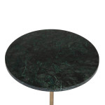 Paris Prix Table à Café En Marbre "Nema" 58cm Vert Cèdre