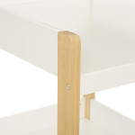 Paris Prix Table à Langer Pour Bébé "Scandinave" 117cm Blanc