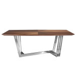 Paris Prix Table à Manger Design "Barrel" 220cm Marron
