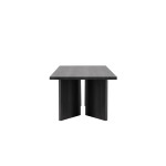 Paris Prix Table à Manger Design "Bassholmen" 240cm Noir