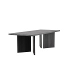 Paris Prix Table à Manger Design "Bassholmen" 240cm Noir