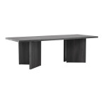 paris prix Table à Manger Design "Bassholmen" 240cm Noir