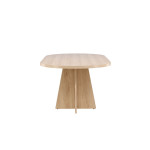Paris Prix Table à Manger Design "Bootcut" 230cm Naturel