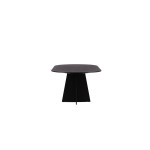 Paris Prix Table à Manger Design "Bootcut" 230cm Noir
