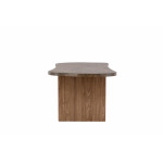 Paris Prix Table à Manger Design "Eleonora" 230cm Marron