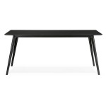 Paris Prix Table à Manger Design En Bois "Tabika" 180cm Noir