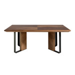 Paris Prix Table à Manger Design "Frances" 200cm Marron