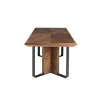 Paris Prix Table à Manger Design "Frances" 200cm Marron