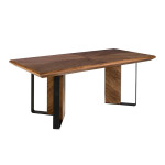 paris prix Table à Manger Design "Frances" 200cm Marron