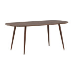 paris prix Table à Manger Design "Sanford" 180cm Marron