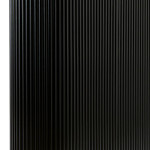 Paris Prix Table à Manger Effet Cannelé "Olova" 180cm Noir