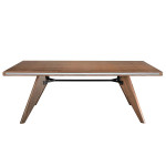 Paris Prix Table à Manger En Bois "Dinayo" 220cm Noyer