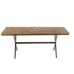 Paris Prix Table à Manger En Bois "Yoni" 180cm Naturel