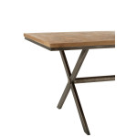 Paris Prix Table à Manger En Bois "Yoni" 180cm Naturel