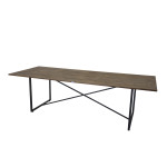 Paris Prix Table à Manger En Teck "Padang" 250cm Marron