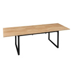 Paris Prix Table à Manger Extensible "Aliaj" 160-240cm Naturel