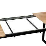 Paris Prix Table à Manger Extensible "Aliaj" 160-240cm Naturel
