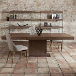 Paris Prix Table à Manger Extensible "Andy" 180-240cm Naturel