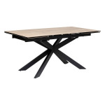 paris prix Table à Manger Extensible Effet Bois "Boot" 160-240cm Naturel