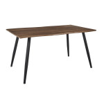 Paris Prix Table à Manger Extensible "Forest" 150-210cm Marron