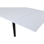 Paris Prix Table à Manger Extensible "Jimmy" 195-285cm Blanc