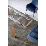 Paris Prix Table à Manger Extensible "Narcisa" 160-240cm Naturel