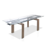 paris prix Table à Manger Extensible "Narcisa" 160-240cm Naturel