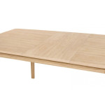 Paris Prix Table à Manger Extensible "Skagen" 140-180cm Chêne