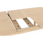 Paris Prix Table à Manger Extensible "Skagen" 140-180cm Chêne