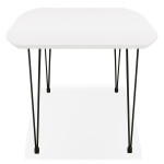 Paris Prix Table à Manger Extensible "Suto" 170-270cm Blanc Mat