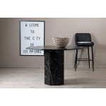 Paris Prix Table à Manger Octogonale "Marbs" 110cm Noir