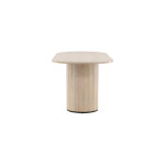 Paris Prix Table à Manger Ovale "Bianca" 200cm Naturel