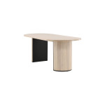 Paris Prix Table à Manger Ovale "Bianca" 200cm Naturel