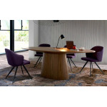 Paris Prix Table à Manger Ovale Design "Bella" 220cm Naturel