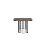 Paris Prix Table à Manger Ovale "Hamneskär" 220cm Noyer