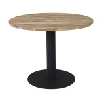 paris prix Table à Manger Ronde "Cirebon" 140cm Naturel