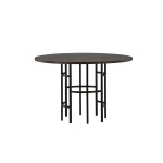 Paris Prix Table à Manger Ronde "Copenhagen" 115cm Marron