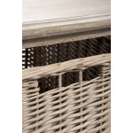 Paris Prix Table Basse 1 Panier "Catherine" 120cm Naturel