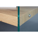 Paris Prix Table Basse 2 Niveaux "Andrea" 110cm Naturel