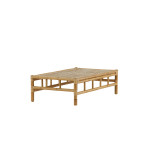 Paris Prix Table Basse De Jardin "Cane" 120cm Naturel