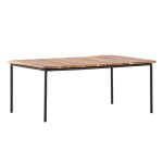 Paris Prix Table Basse De Jardin En Bois "Penh" 100cm Naturel