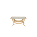 Paris Prix Table Basse De Jardin En Rotin "Moana" 95cm Naturel