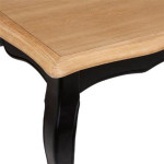 Paris Prix Table Basse Design "Chrysa" 110cm Noir & Naturel