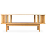 Paris Prix Table Basse Design En Bambou "Giovanni" 100cm Naturel