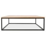 Paris Prix Table Basse Design En Bois "Bokaci" 110cm Naturel
