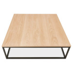 Paris Prix Table Basse Design En Bois "Bokaci" 110cm Naturel